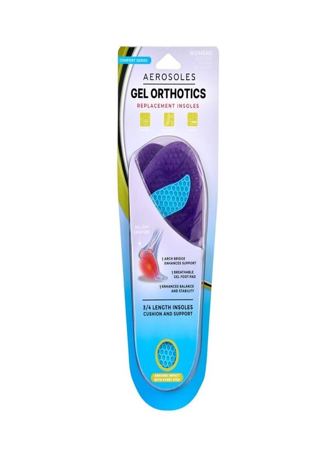 Aerosoles Gel Orthotic Insoles for Women - Replacement Insoles for Women, Sizes 5-11 - Image 1